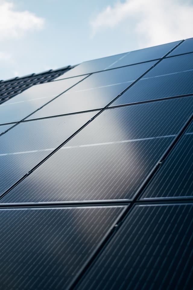 Women with Solar Panel